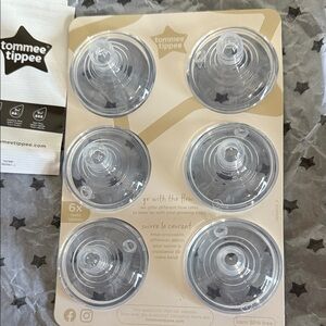Tommee tippee Clear Baby Bottle Nipples